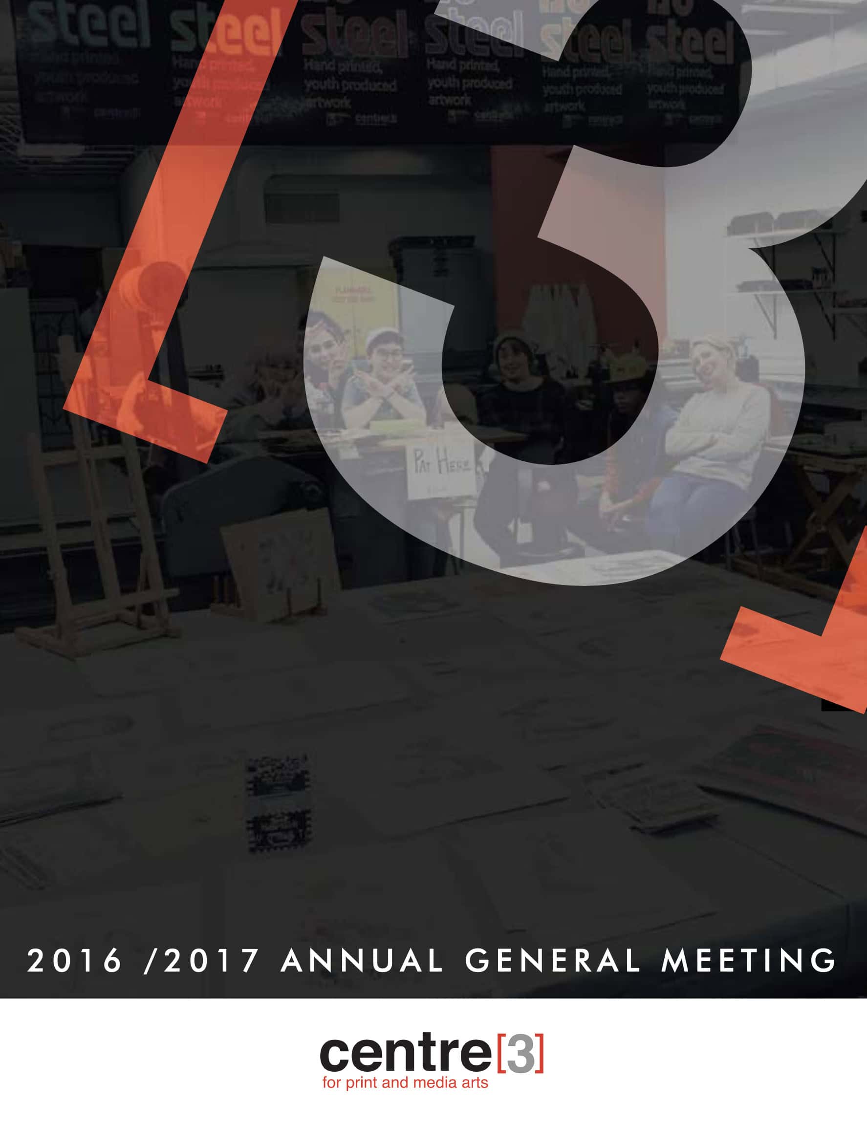 Cover of the 2016/17 Annual General Meeting report.